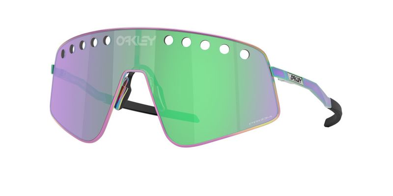Oakley Sutro™ TI Sweep prizm road jade, polished oil slick