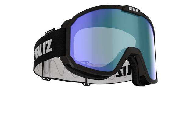 Bliz Rave M/L Nano Optics Orange w Blue multi, farge Black