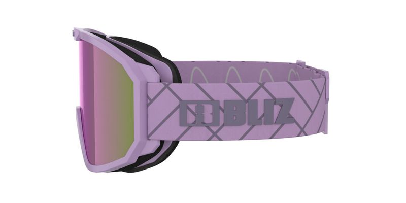 Bliz Rave Linsefarge:Brown Purple,Matt lilla med mørkelilla logo