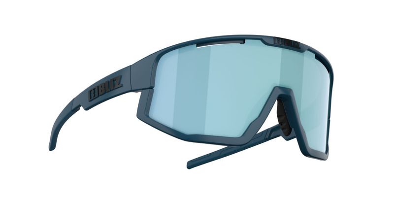 Bliz Fusion Innfatningsfarge: Matte Blue Linsefarge: Smoke speil isblå