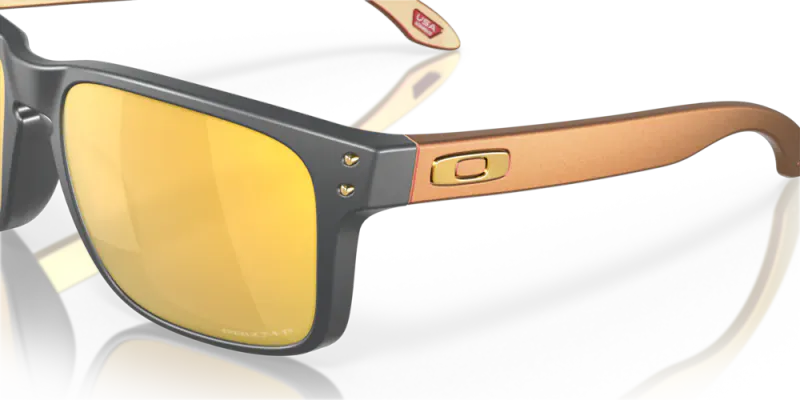 Oakley Holbrook Prizm 24k Polarized, Matte Carbon Innfatning