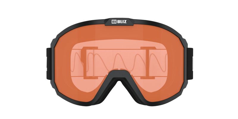 Bliz Rave JR Farge : Black - White Logo, Orange