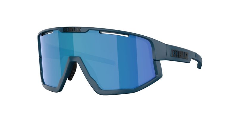 Bliz Fusion Innfatningsfarge: Matte Blue, Linsefarge: Brun speilblå