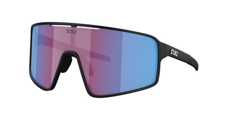 Bliz P001 Matte Black Linsefarge: Rosa/fiolett speilblå